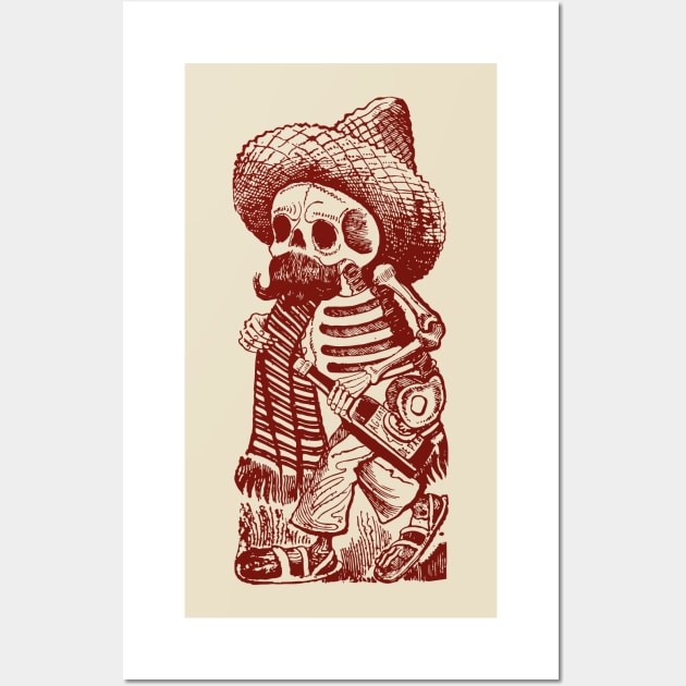 Dia de los Muertos Wall Art by Digster